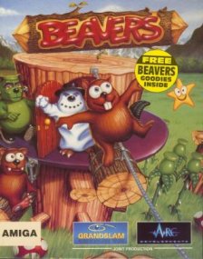 Caratula de Beavers para Amiga