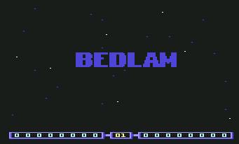 Pantallazo de Bedlam para Commodore 64