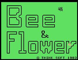 Pantallazo de Bee & Flower para MSX