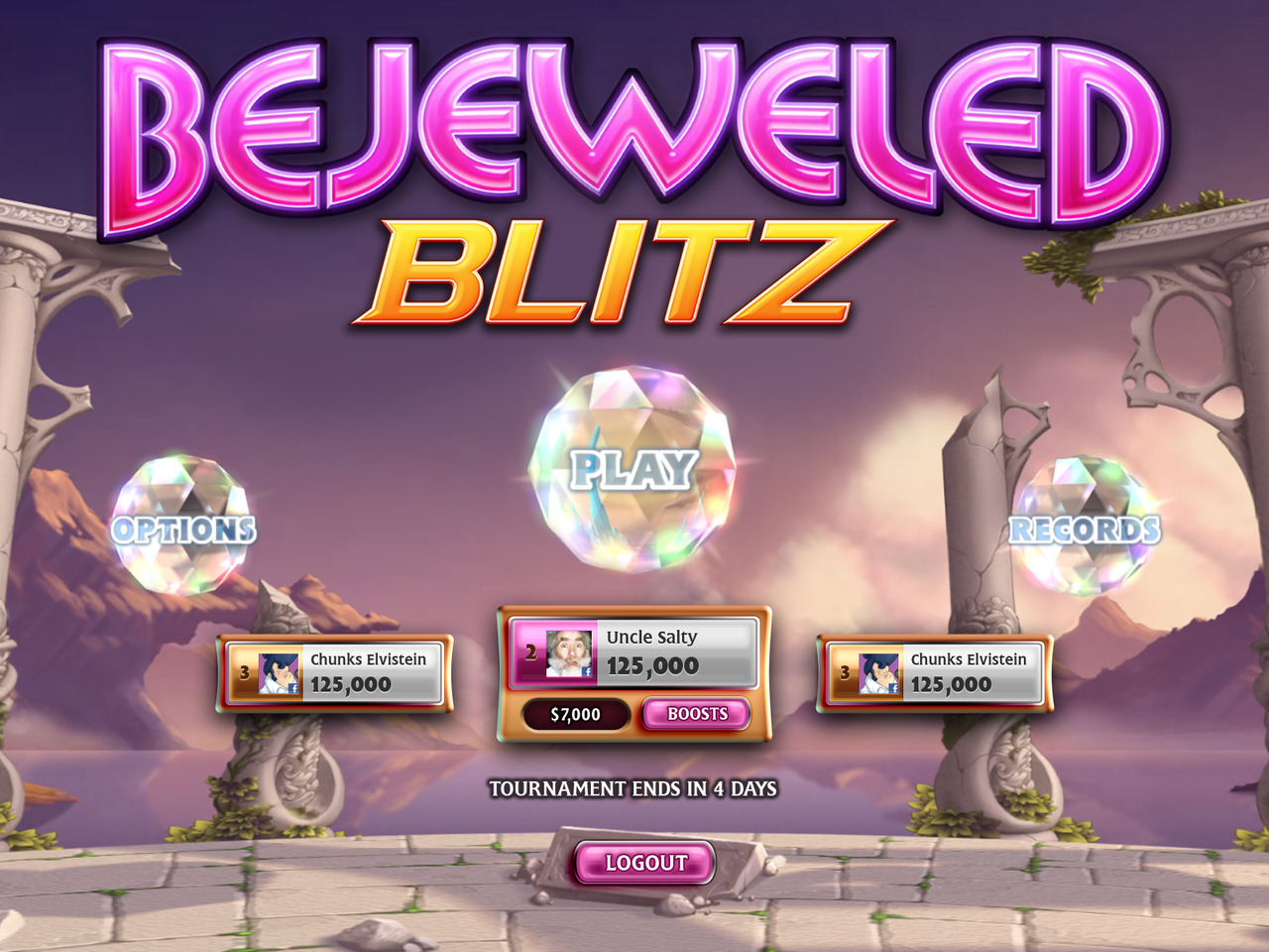 Ahora los juegos te dan 5 CREDITOS! Foto+Bejeweled+Blitz