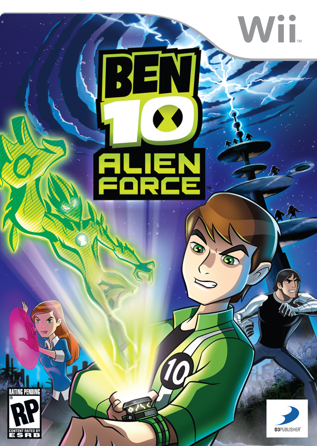 Caratula de Ben 10: Alien Force para Wii