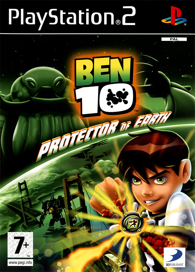 Caratula de Ben 10: Protector of Earth para PlayStation 2
