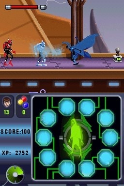 Pantallazo de Ben 10 Alien Force: Vilgax Attacks para Nintendo DS