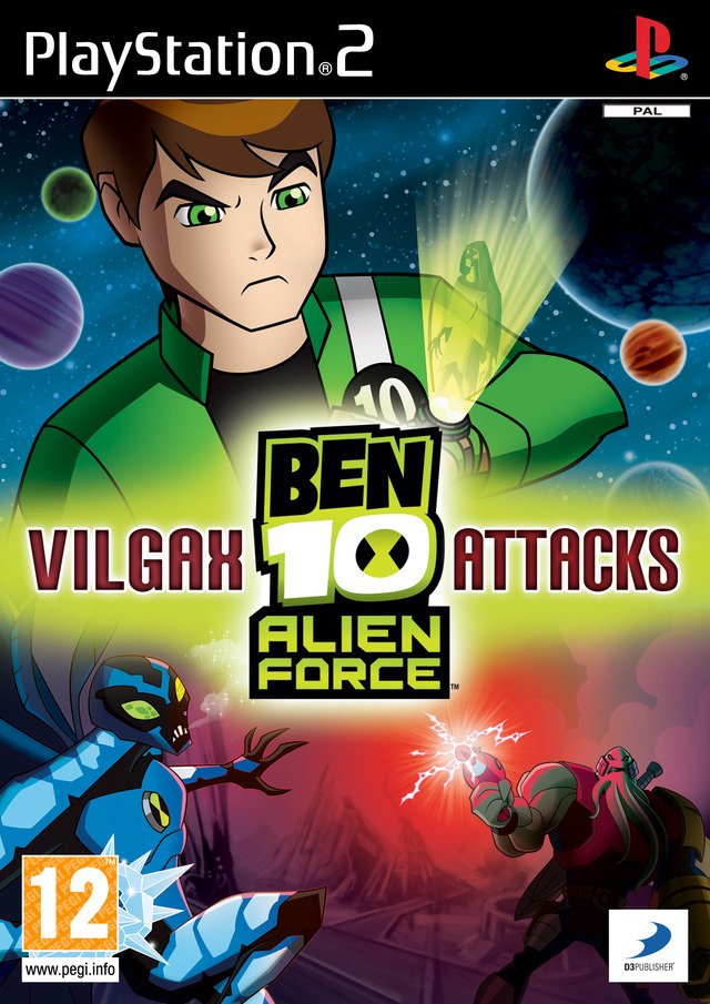 Caratula de Ben 10 Alien Force: Vilgax Attacks para PlayStation 2