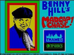 Pantallazo de Benny Hill's Madcap Chase! para Spectrum