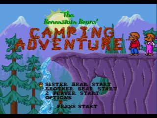 Pantallazo de Berenstain Bears' Camping Adventure, The para Sega Megadrive