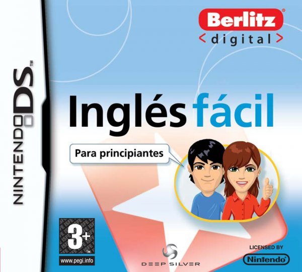 Caratula de Berlitz Digital: Inglés Fácil para Principiantes para Nintendo DS