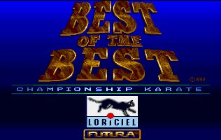Pantallazo de Best Of The Best: Championship Karate para Amiga