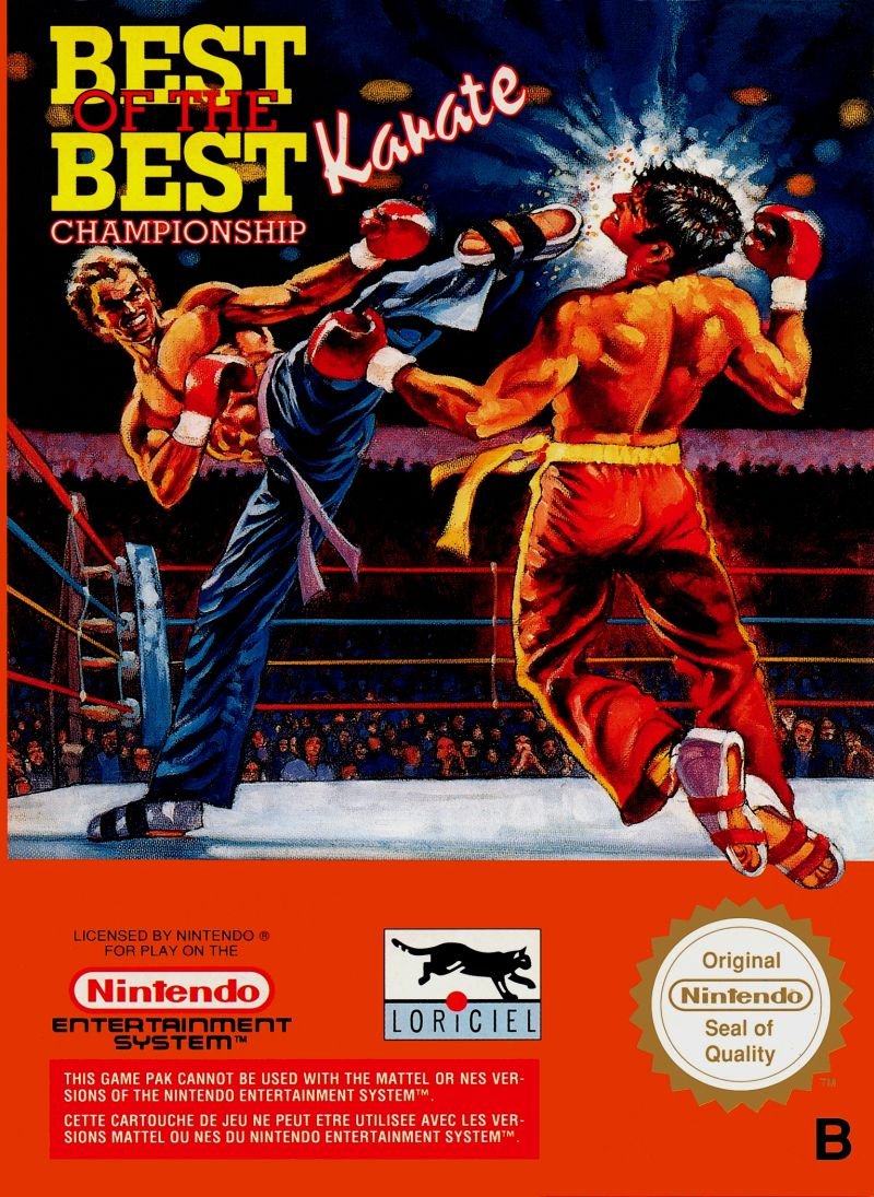 Caratula de Best of the Best: Championship Karate para Nintendo (NES)