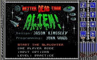 Pantallazo de Better Dead Than Alien para Atari ST