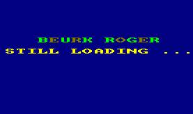 Pantallazo de Beurk Roger para Amstrad CPC