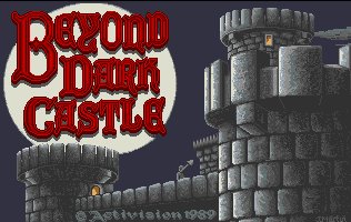 Pantallazo de Beyond Dark Castle para Amiga