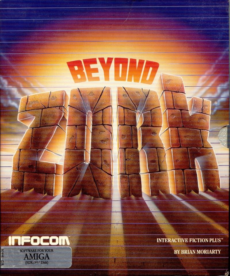 Caratula de Beyond Zork: The Coconut Of Quendor para Amiga