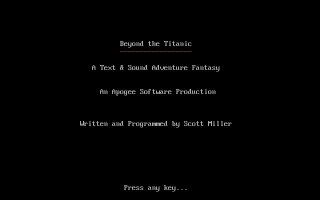 Pantallazo de Beyond the Titanic para PC