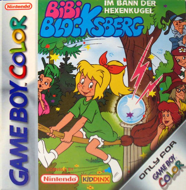 Caratula de Bibi Blocksberg - Im Bann der Hexenkugel para Game Boy Color