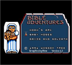Pantallazo de Bible Adventures para Nintendo (NES)