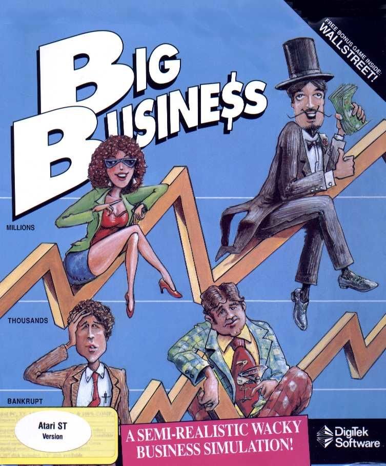 Caratula de Big Business para Atari ST