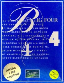 Caratula de Big Four para Amiga