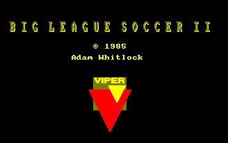 Pantallazo de Big League Soccer II para Amstrad CPC