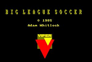 Pantallazo de Big League Soccer para Amstrad CPC