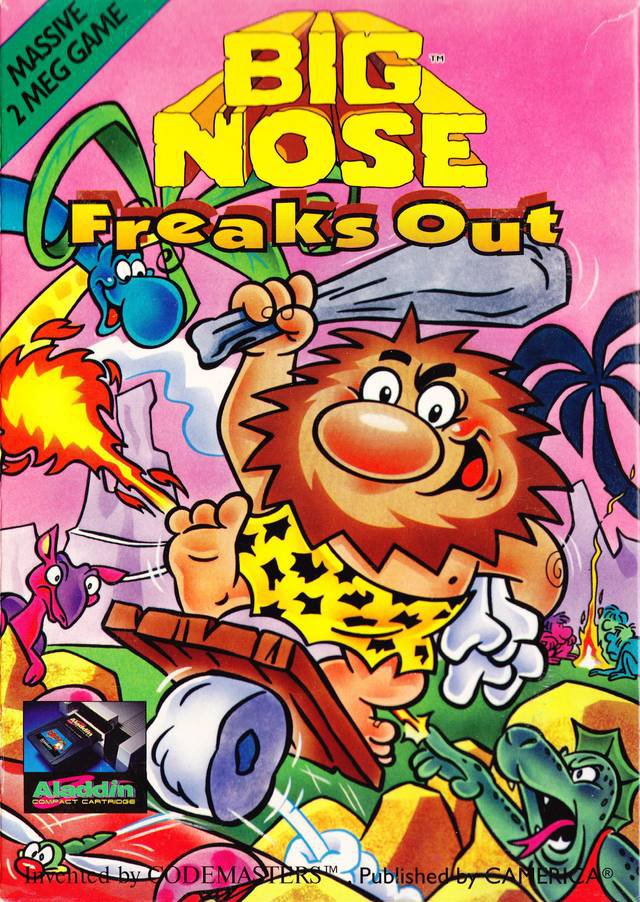 Caratula de Big Nose Freaks Out: Aladdin Version para Nintendo (NES)