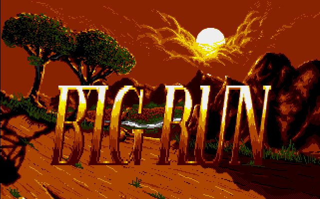 Pantallazo de Big Run para Atari ST