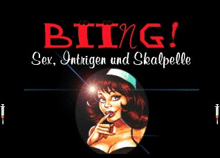 Pantallazo de Biing!: Sex, Intrigen Und Skalpelle para Amiga