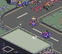 Pantallazo de Biker Mice from Mars para Super Nintendo