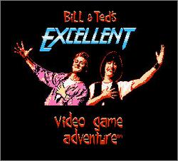 Pantallazo de Bill & Ted's Excellent Video Game Adventure para Nintendo (NES)