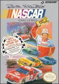 Caratula de Bill Elliot's NASCAR Challenge para Nintendo (NES)