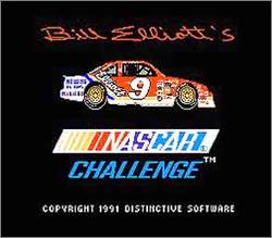Pantallazo de Bill Elliot's NASCAR Challenge para Nintendo (NES)
