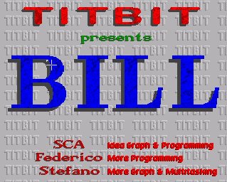 Pantallazo de Bill The Biliard para Amiga