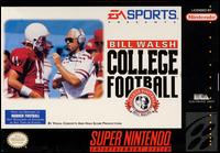 Caratula de Bill Walsh College Football para Super Nintendo