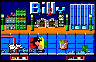 Pantallazo de Billy 2 para Amstrad CPC