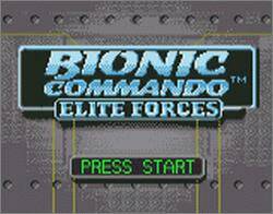 Pantallazo de Bionic Commando: Elite Forces para Game Boy Color
