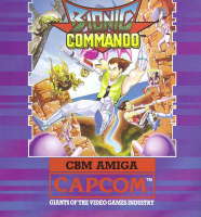 Caratula de Bionic Commando para Amiga