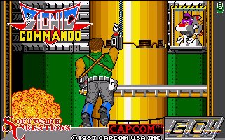 Pantallazo de Bionic Commando para Amiga