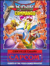 Caratula de Bionic Commando para Commodore 64