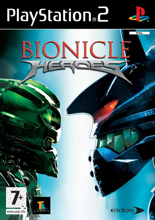Caratula de Bionicle Heroes para PlayStation 2