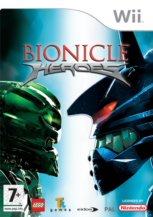 Caratula de Bionicle Heroes para Wii
