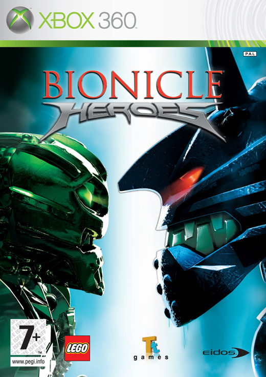 Caratula de Bionicle Heroes para Xbox 360