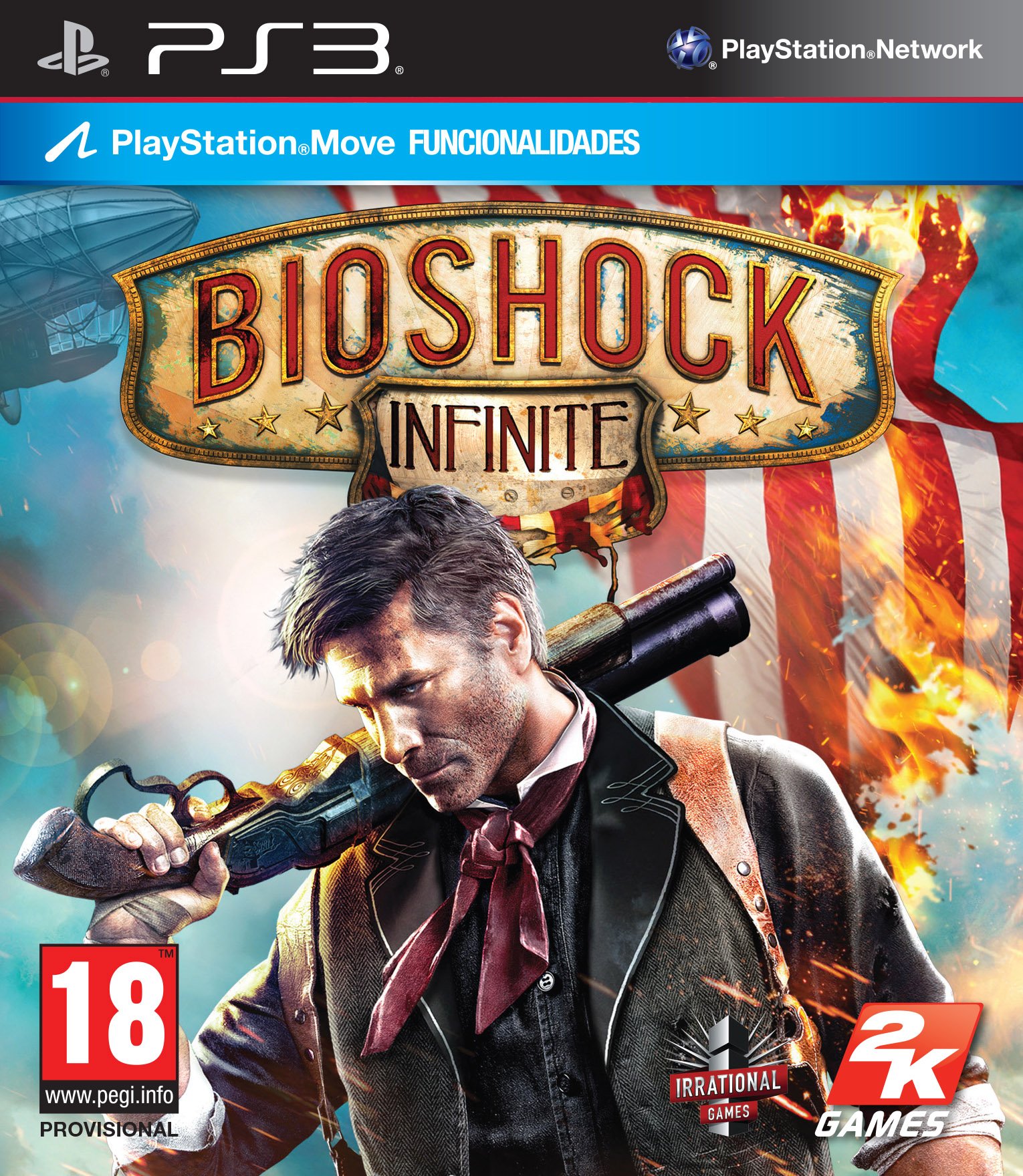 Caratula de Bioshock Infinite para PlayStation 3