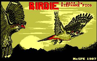 Pantallazo de Birdie para Amstrad CPC