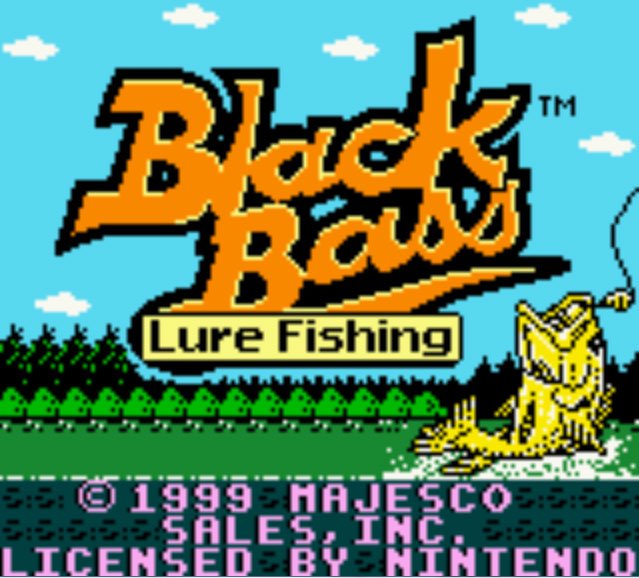 Pantallazo de Black Bass Lure Fishing para Game Boy Color
