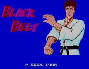 Pantallazo de Black Belt para Sega Master System