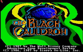Pantallazo de Black Cauldron, The para Amiga