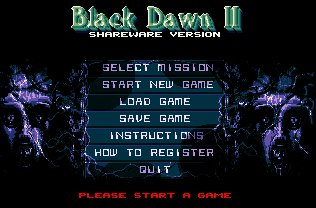 Pantallazo de Black Dawn II para Amiga