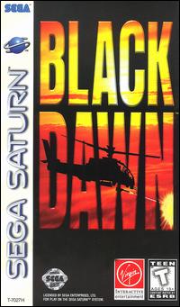 Caratula de Black Dawn para Sega Saturn