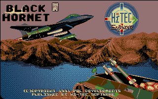 Pantallazo de Black Hornet para Amiga