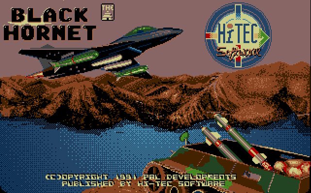 Pantallazo de Black Hornet para Atari ST